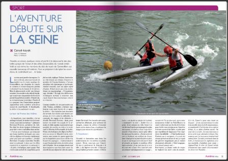 Le CKG dans Asnières Infos Magazine (oct. 2013)