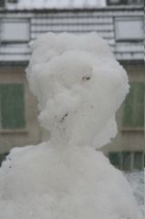 Mon bonhomme de neige sur la fin