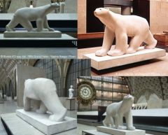 Ours blanc de Ponpom au Musée d'Orsay